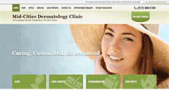Desktop Screenshot of mid-citiesdermatologyclinic.com
